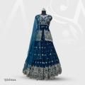 Readymade Georgette Embroidery Party Dress 44.