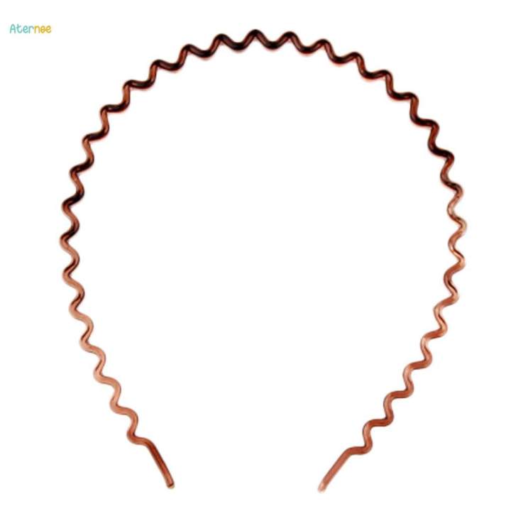%E3%80%90The%20Edge%20of%20Beauty%E3%80%912X%20Zig%20Toothed%20Wave%20Women%20Men%20Girls%20Hair%20Accessory%20Coffee%20-%20Image%202