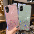 Phone case For Xiaomi Redmi 13C Back cover Full Stars Moon Glitter Bling Sequins Starry Sky Transparent Soft Cover for Mi Redmi 13C cover cases.