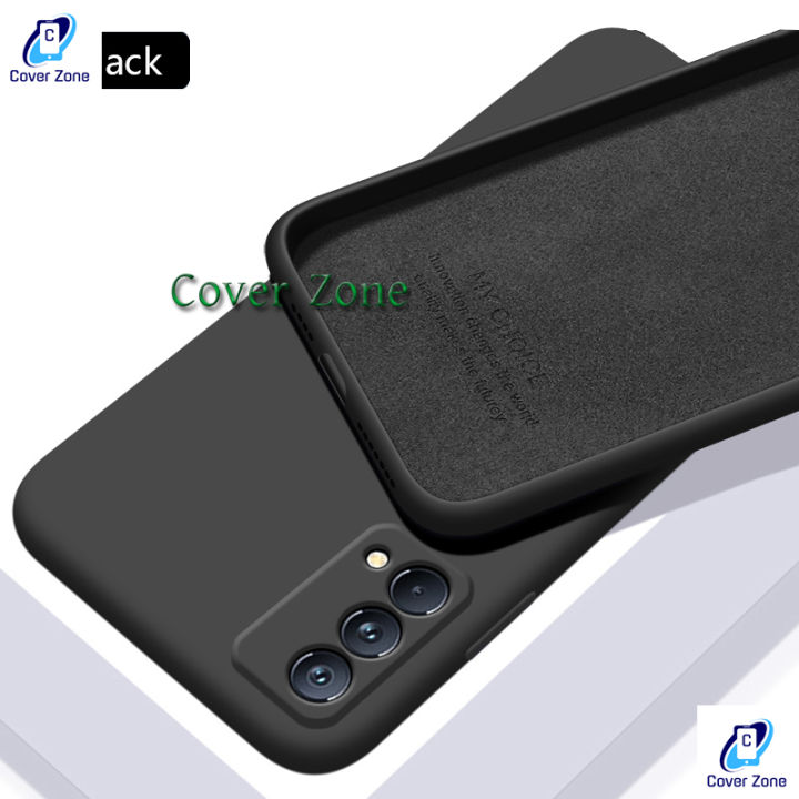 For Realme GT Master Matte Finish Silicone with Inside Fiber Cloth Phone Back cover