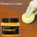 Mintiml Beewax Wood Polish Polisher Polishing Compound Wax Floor Seasoning Furtniture Wrap Care Magic Repair Traditional All-Purpose Wood. 