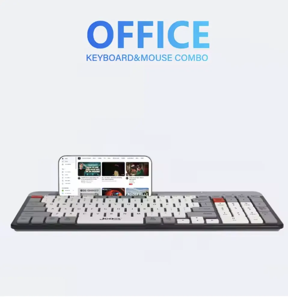 JEDEL-K37 Ultra Fast Response Wired Gaming Office Keyboard Time Silent ...