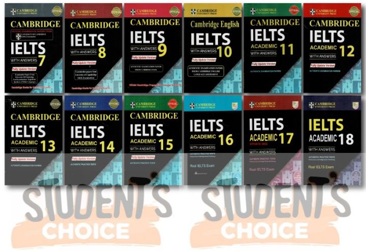 Cambridge IELTS 7-18 (Academic) without D.V.D (News Print)