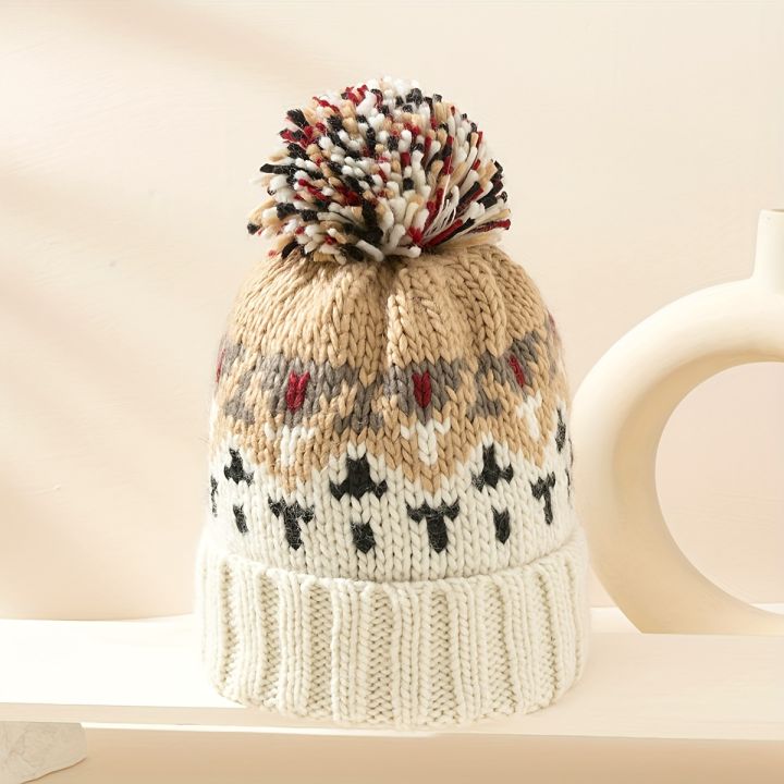 Cute%20Print%20Embroidery%20Beanies%20Hats%20for%20Women%20Men%20Winter%20Wool%20Warm%20Pompom%20Baggy%20Knit%20Hat%20-%20Image%208