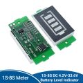 1S-8S Single 3.7V Lithium Battery Capacity Indicator Module 4.2V Green Display Electric Vehicle Battery Power Tester Li-ion Lipo. 