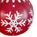 Giant Christmas Inflatable Ball PVC Giant Inflatable for Porch Holiday Lawn.