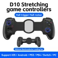 Baoer Tablet Controller Handle Wireless Game Stretching Joystick Dual Hall Sensor Gamepad With Six-axis Motion Sensing For Phones. 