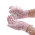 1/2 pcs Pack Of Five Finger Bath Gloves Creative Home Body Massage Sponge Lazy Bath Gloves Deodorant Massage Elastic Bath Scrub Mud_ Prime Mall.
