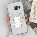 Fashion Case For Samsung Note 5 Case Transparent TPU Silicone Bear Rainbow Daisy Phone Case For Samsung Note 5 Soft Back Cases. 