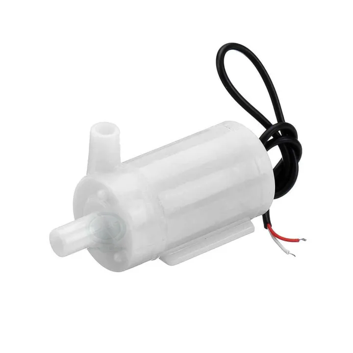 DC 3-6V Water Pump 120L/H Ultra-quiet Horizontal Submersible Mini Water Pump