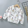 Summer Jacket Hoodies Baby Girl Sun Protection Clothing Sweatshirt with Zipper Cardigan Baby Coat Outerwear Boys Children's Kids. 
