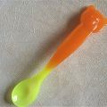 Baby Temperature Sensor Color Changing Spoon Kitchen Safety Children Tableware.