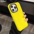 Neon Fluorescent Color Transparent Phone Case For iPhone 15 11 12 13 14 Pro Max Plus Bumper Clear Shockproof Soft Silicone Cover. 