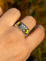Owl Face Man's Fashion Finger Ring-  Ring For Men. 