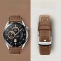 Leather Strap For Huawei Watch GT4 46MM 22mm Universal Repalacement Bracelet Official Color For Huawei GT3 46MM Belt Accessories. 