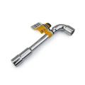 TOLSEN 12mm Dual Heads L-Type Wrench High Strength Metal 15091. 