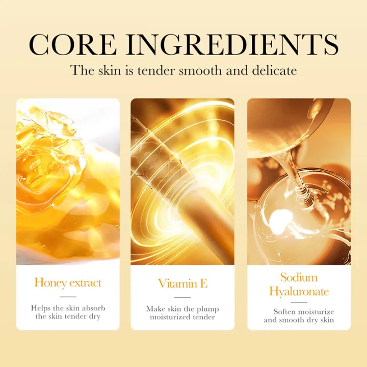 BIOAQUA%20Manuka%20Honey%20Moisturizing%20&%20Hydrating%20Face%20Sheet%20Mask-%2025g%20-%20Image%204