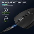 Delux M800 PRO PAW3395 Wireless Gaming Mouse Bluetooth Tri-Mode Connection 26000DPI Huano Pink Switches Macro Mice For PC Gamer. 