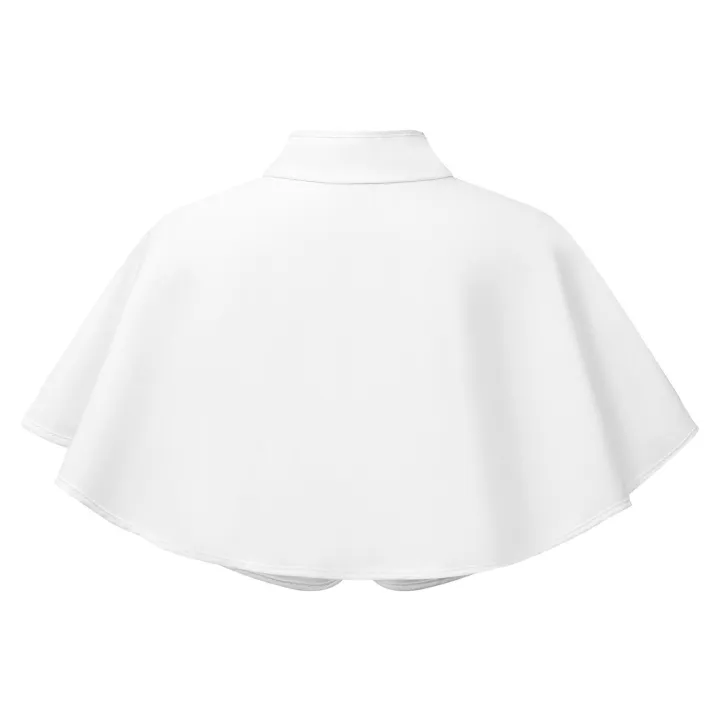 White%20Kids%20Elegant%20Bolero%20Flower%20Girl's%20Shawl%20Wraps%20Open%20Front%20Cardigan%20Evening%20Cape%20Princess%20Wedding%20Party%20Dress%20Accessory%20-%20Image%202