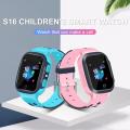 S16 1.44-inch Touch Screen SOS Waterproof Positioning Super-long Standby Smart Children's Telephone Watch. 