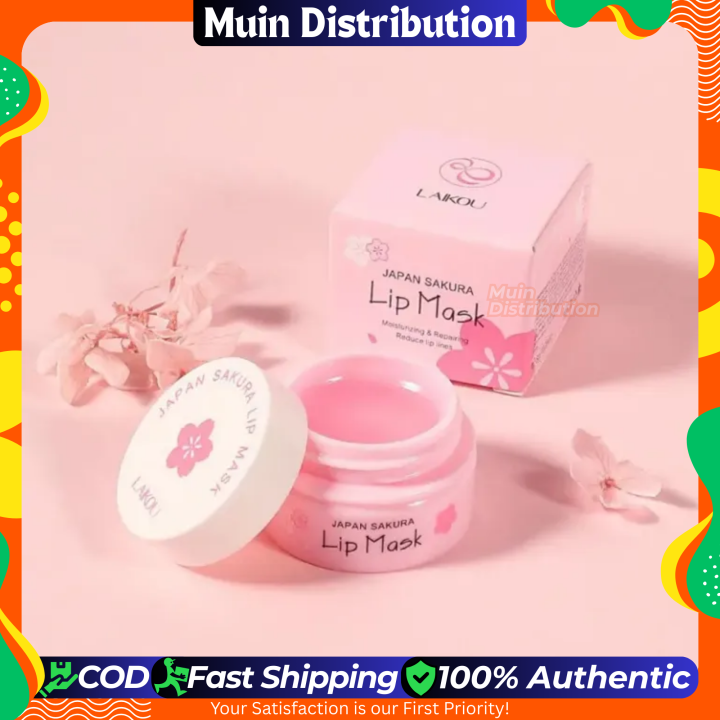 %E3%80%BD%EF%B8%8F%20LAIKOU%20Japan%20Sakura%20Lip%20Mask%20Diminishing%20Lip%20Lines%20Cherry%20blossoms%20Remove%20Wrinkle%20Cream%20Repairing%20Smoothing%20Lip%20Balm%208g%20-%20Image%202