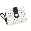 Japanese Cute Cat Girls Wallet Short Student Card Holder Money Bag Zipper Zero Wallets for Women кошелек женский Cartera 카드지갑.