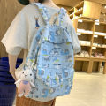 Bag new 202 Japanese cartoon backpack 3 forest fashion graffiti cute large capacity campus style girls schoolbag tide. 