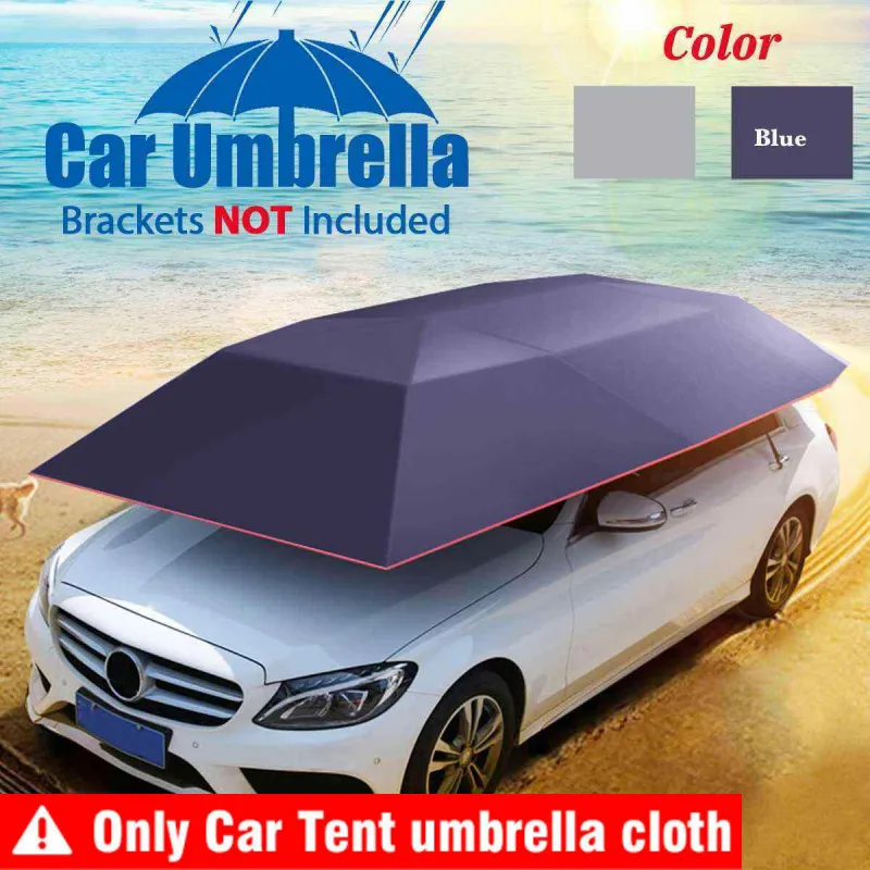 Car Umbrella Sun Shade Cover Car Protection Umbrella UV Resistant Foldable Car Tent Roof Waterproof Cover with abrasion performance Daraz .bd