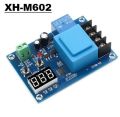 XH-M602 / HW-631 Digital Control Battery Charging Control Module AC 220V Lithium Storage Battery Charger Control Switch Protection Board for 3.7V to 120V DC. 