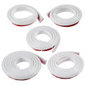 Functional 50-200CM Water Barrier Waterproof Strip Rubber Silicone Shower Barrier Water Stopper Shower Door Dam Water Stopper Collapsible Shower Threshold for Bathroom Kitchen.
