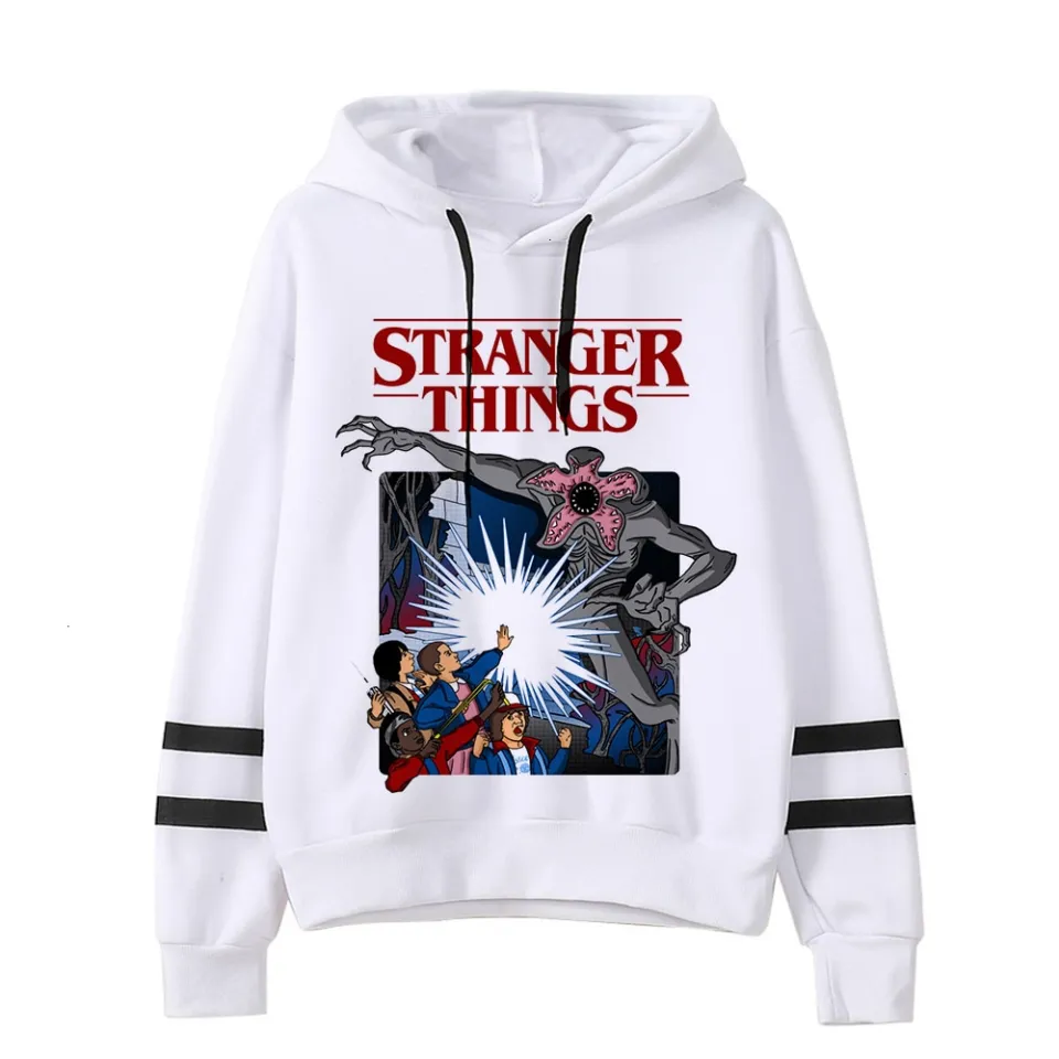 Stranger Things Season 3 Hoodie men women Harajuku eleven Sweatshirts funny Kawaii Korean Oversized Hooded male hoodies Hop Daraz .bd