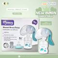 Momeasy manual breast pump 0m+,120 /4oz,White and paste.