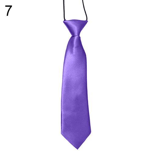 School%20Boys%20Kids%20Children%20Baby%20Wedding%20Solid%20Colour%20Elastic%20Tie%20Necktie%20-%20Image%202