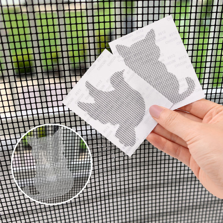 1/5/10Pcs%20Self%20Adhesive%20Cartoon%20Mesh%20Screen%20Patch%20For%20Home%20Use%20Window%20Hole%20And%20Tear%20Fixes%20Water%20Netting%20Sticker%20With%20Tape%20Wall%20Filler%20-%20Image%203