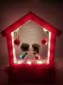URVI Creation Battery Operated Couple Showpiece Best Valentines Day Gift for Girlfriend Boyfriend Wife Husband. 