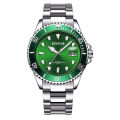 TMFPQ Foreign Trade Fully Automatic Water Ghost Waterproof Stainless Steel Buckle Super Strong Night Glow Non Mechanical Men's Watch. 