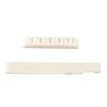 LKPCIGCXM 1Set Bone Bridge Saddle And Nut For 6 String Acoustic Guitar. 