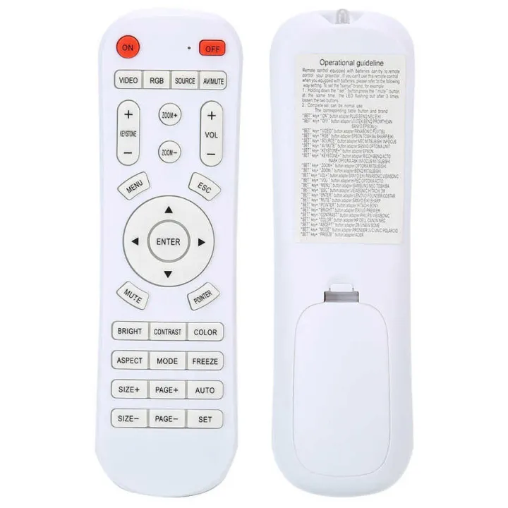 %E3%80%90Lejia%E3%80%91Universal%20Remote%20Control%20Controller%20Projector%2010m%20Distance%20-%20Image%204