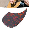 Guitar Guard Plate Board, Guitar Pickguard Accessory Standard Size PVC Easy Installation for Replacement. 
