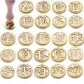 Sealing wax for stamp Head letter Retro seal kit nail Silicone stamps logo for scrapbooking surgut print set wedding craft soaps.