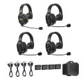Saramonic WiTalk WT4S Full Duplex Communication Wireless Headset System Marine Boat Duplex Intercom Headsets Coaches Microphone. 