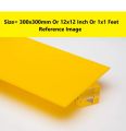 YELLOW 2mm Acrylic Sheet 2mm Yellow Plastic Sheet 2mm Thick Acrylic Sheet Cutting Size 300x300mm Or 12×12 Inch Or 1×1 Feet 2mm Yellow Acrylic Plexiglass 12 Inch Acrylic Sheet Yellow Perspex Acrylic Sheet. 