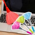 Soft Microfiber Dusting Brush Desktop Duster Remover Supplies Home Office Cleaner Keyboard Details Cleaning Brush Multifunction Dust Removal Brushes. 