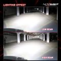 NovSight F03X LED. 1 Year Warranty. (H4 Socket)(1piece)(30W/ 7400LM)(White Light)(High/Low Beam). For Motorcycle. Authorized Seller In Bangladesh. 