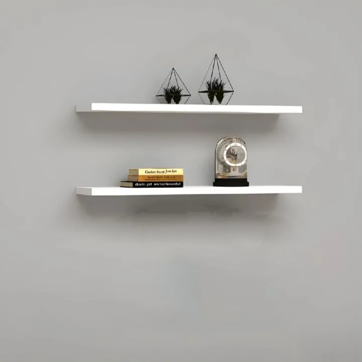 White%20Floating%20Shelf%20Set%20of%201/2/3,Wall%20Hanging%20Shelf,Home%20Decoration%20Shelf,Storage%20Shelves%20Display%20Racks%20Home%20Decor%20Wall%20shelve%20for%20Living%20Room,%20Office%20Shelves,%20Book%20Shelf%20Size:19x6%20inch%20-%20Image%208