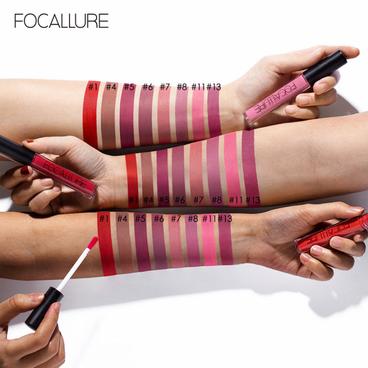FOCALLURE%20Matte%20Liquid%20Lipstick%20Waterproof%20Long-lasting%20Lightweight%20Lip%20Gloss%20Lips%20Glaze%20Lips%20Tint%20Makeup%20for%20Women's%20Cosmetics%20-%20Image%203