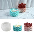 Eco-Friendly Candle Holder Decorative Silicone Flexible Silicone Mold Reusable Drip Mold for Home Decor Crafting Aromatherapy. 