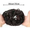 Synthetic Hair Bun Extensions Messy Curly Elastic Hair Scrunchies Hairpieces Chignon wig Pieces for Women. 
