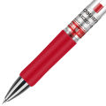 Deli S01 press gel pen 0.5mm bullet pen spring head black student note-taking office signature pen.