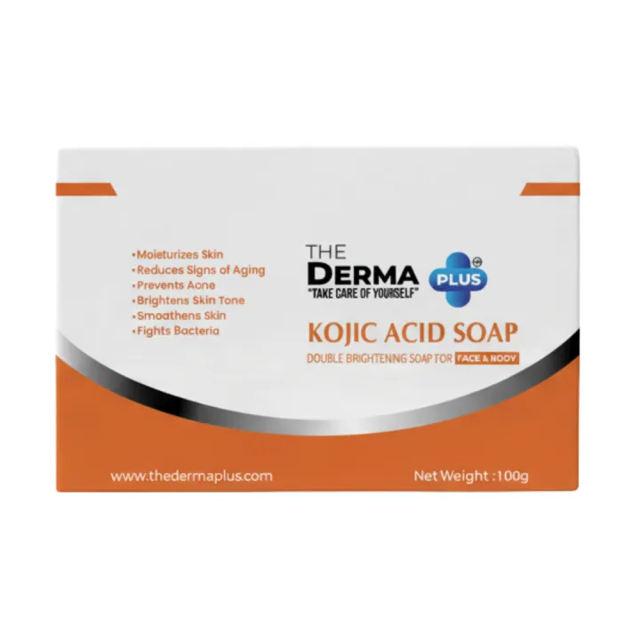 The Derma Plus Double Brightening Kojic Soap – 100 g | Daraz.com.bd